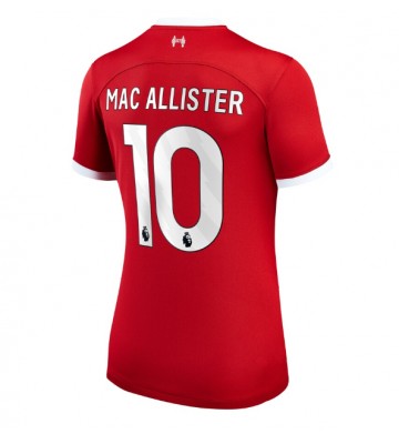 Liverpool Alexis Mac Allister #10 Replika Hjemmebanetrøje Dame 2023-24 Kortærmet